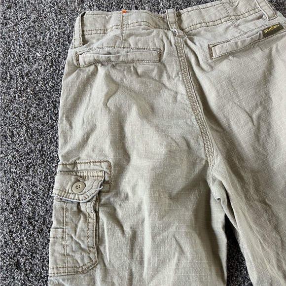 Wear First Boy’s Tan Khaki Cargo Shorts, Size 6 - Picture 10 of 11